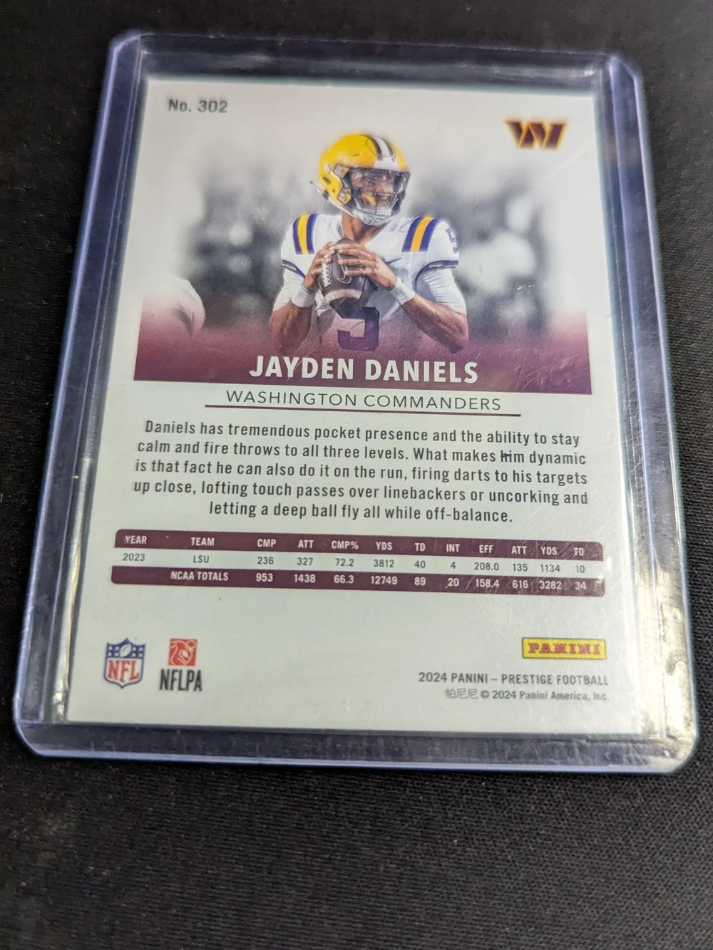 2024 Panini Prestige Jayden Daniels #302